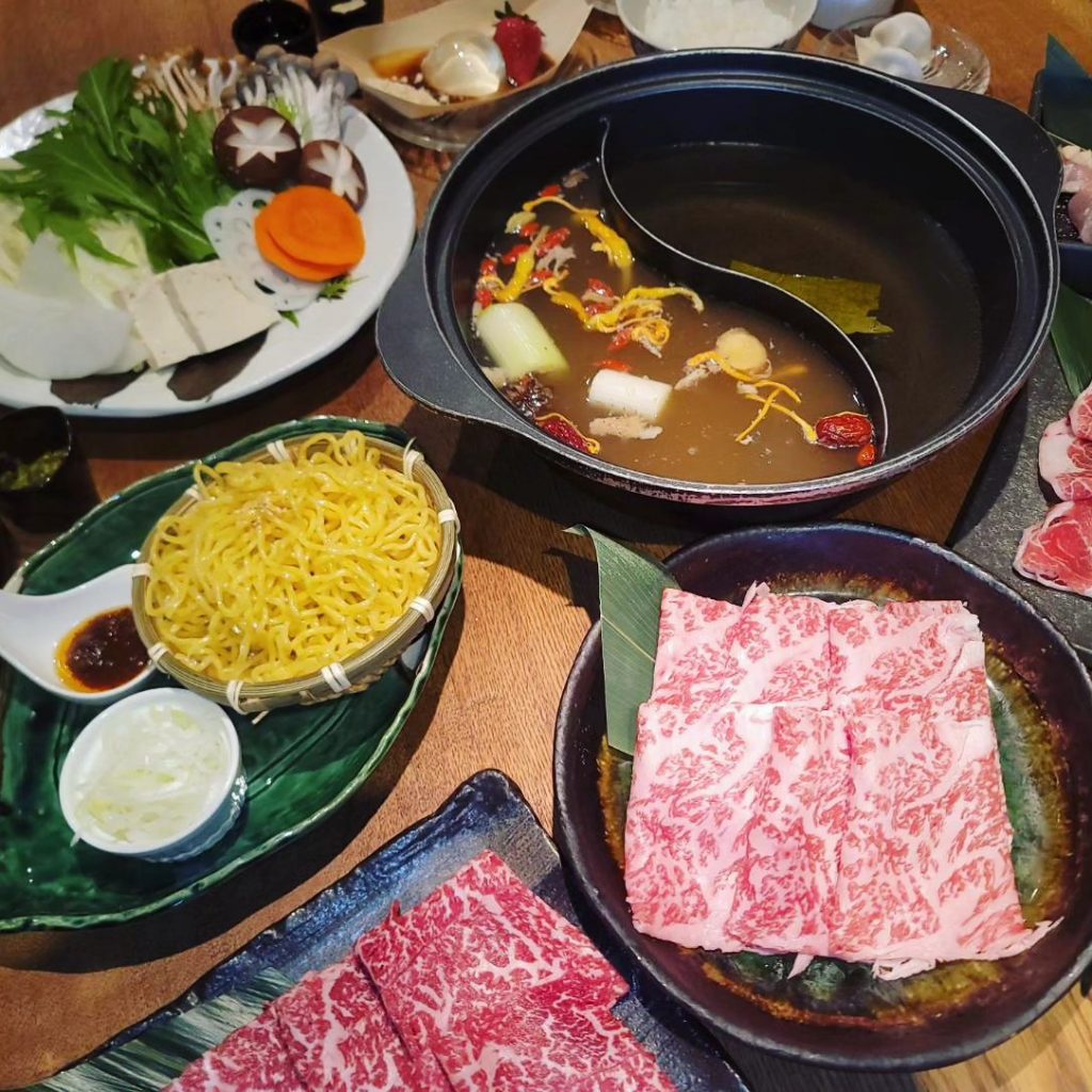 Wagyu beef shabu shabu niseko sakura