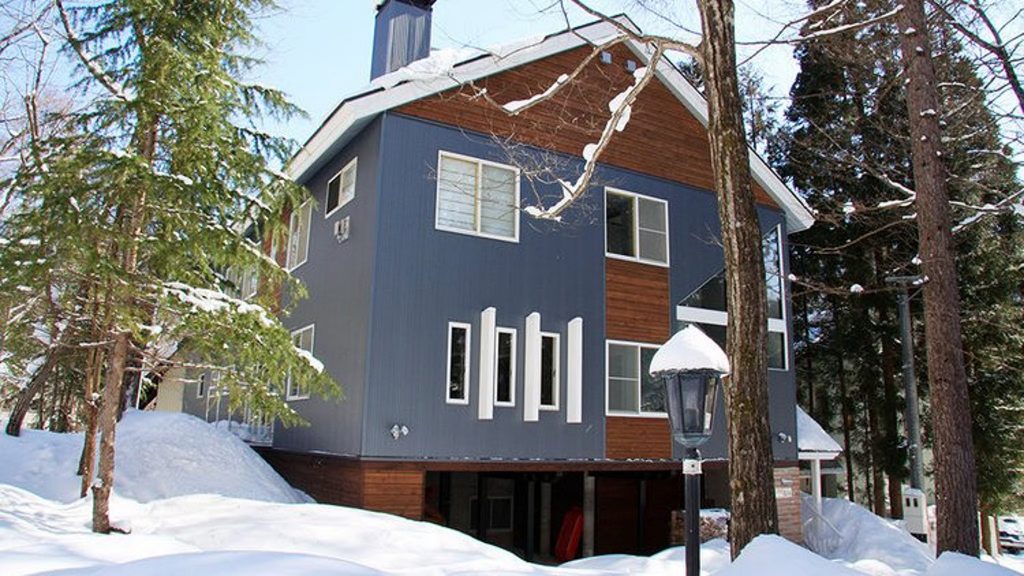 Alpine Chalets in winter