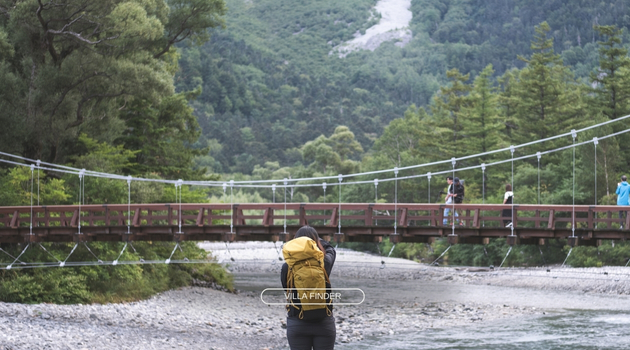Cycle Through Scenic Views of Kappa Bridge Kamikochi