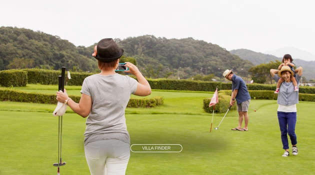 Golfing Amid the Mountains on Nagano in Summer