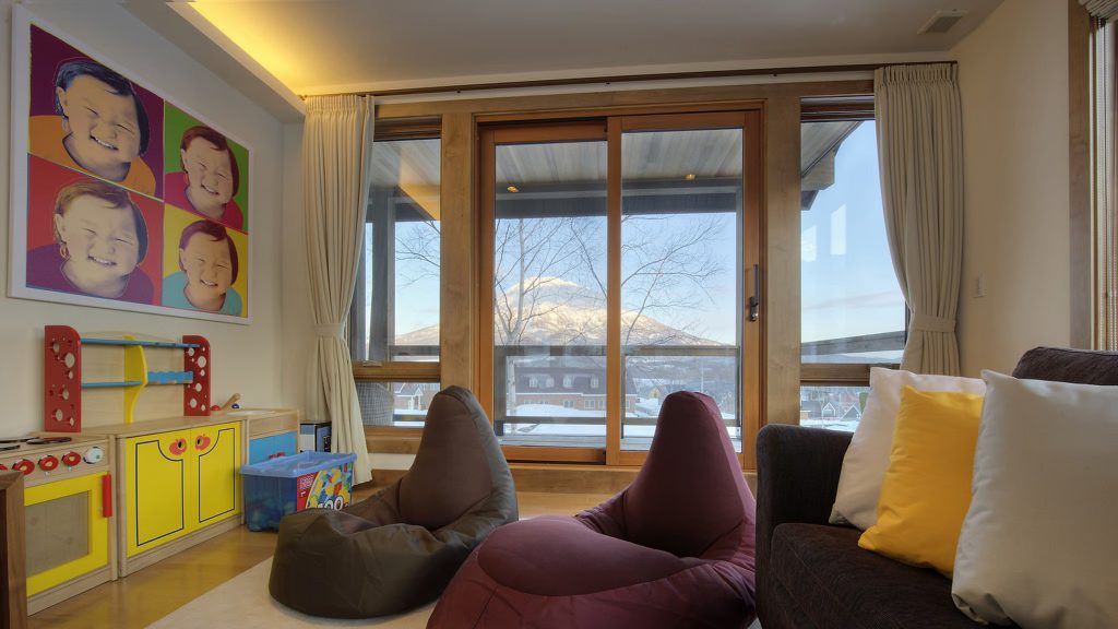 Playroom for kids in Annabel Niseko